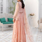 LF - 402 | Emaan Adeel Le Festa Premium Formals Vol 4 |  Unstitched Embroidered Chiffon Suits