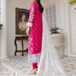 LF - 405 | Emaan Adeel Le Festa Premium Formals Vol 4 |  Unstitched Embroidered Chiffon Suits