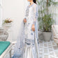 LF - 410 | Emaan Adeel Le Festa Premium Formals Vol 4 |  Unstitched Embroidered Chiffon Suits