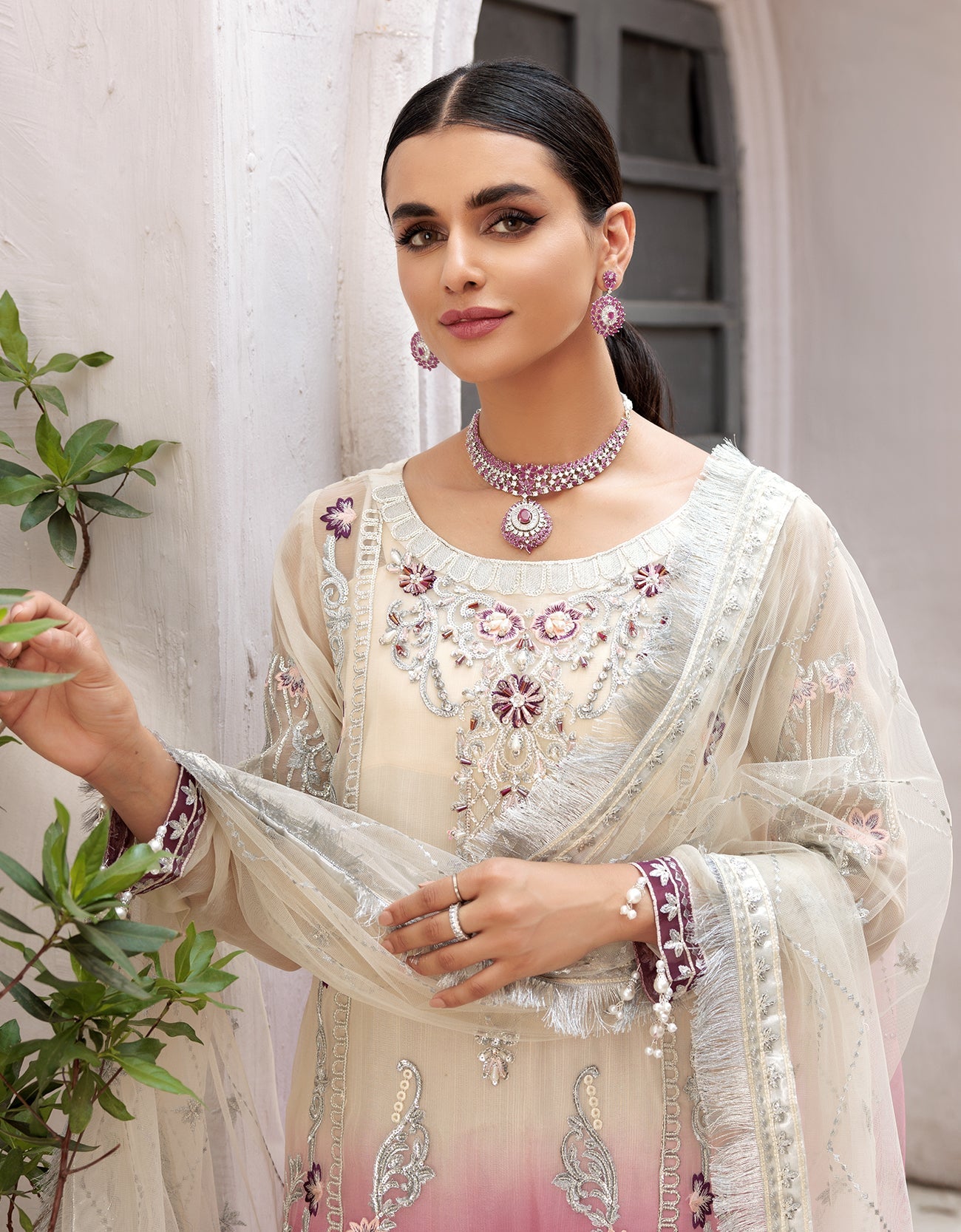 VE 06 |  - Emaan Adeel Value Edition 2022 Vol-01 | Unstitched Embroidered Chiffon Suits