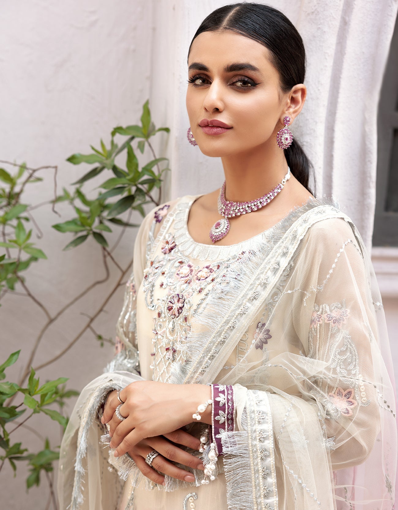 VE 06 |  - Emaan Adeel Value Edition 2022 Vol-01 | Unstitched Embroidered Chiffon Suits