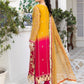 LF - 409 | Emaan Adeel Le Festa Premium Formals Vol 4 |  Unstitched Embroidered Chiffon Suits