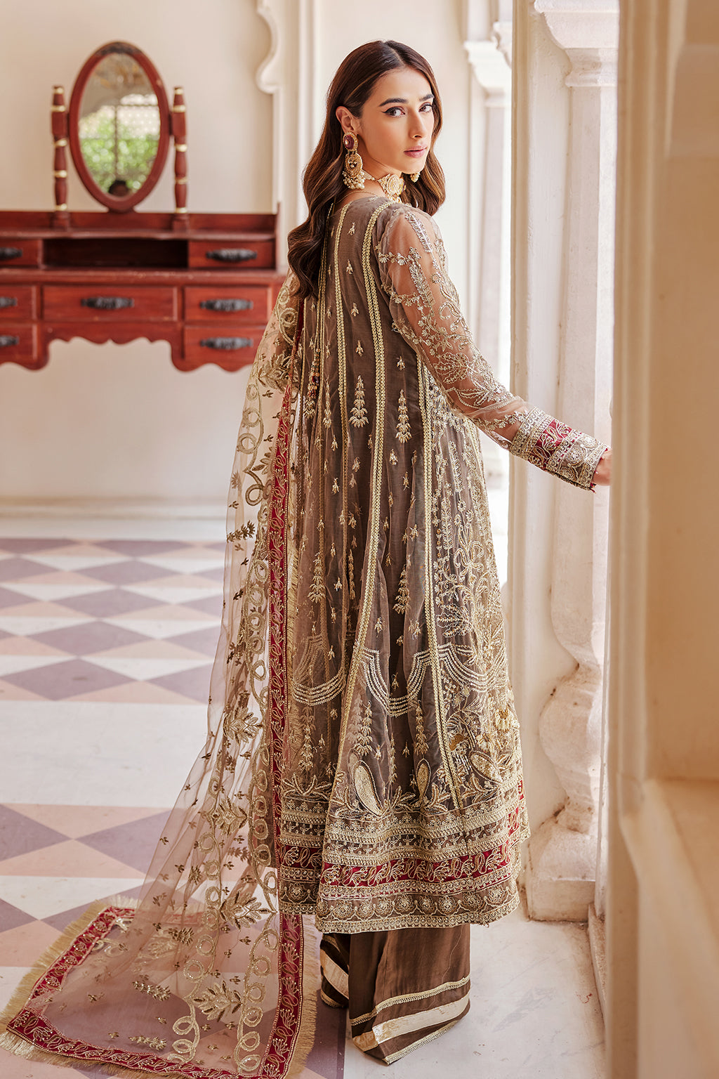 LX 02 | Collections Emaan Adeel Luxe Chiffon Collection 2023 | Unstitched and Stitched RTW Chiffon Embroidered Suits