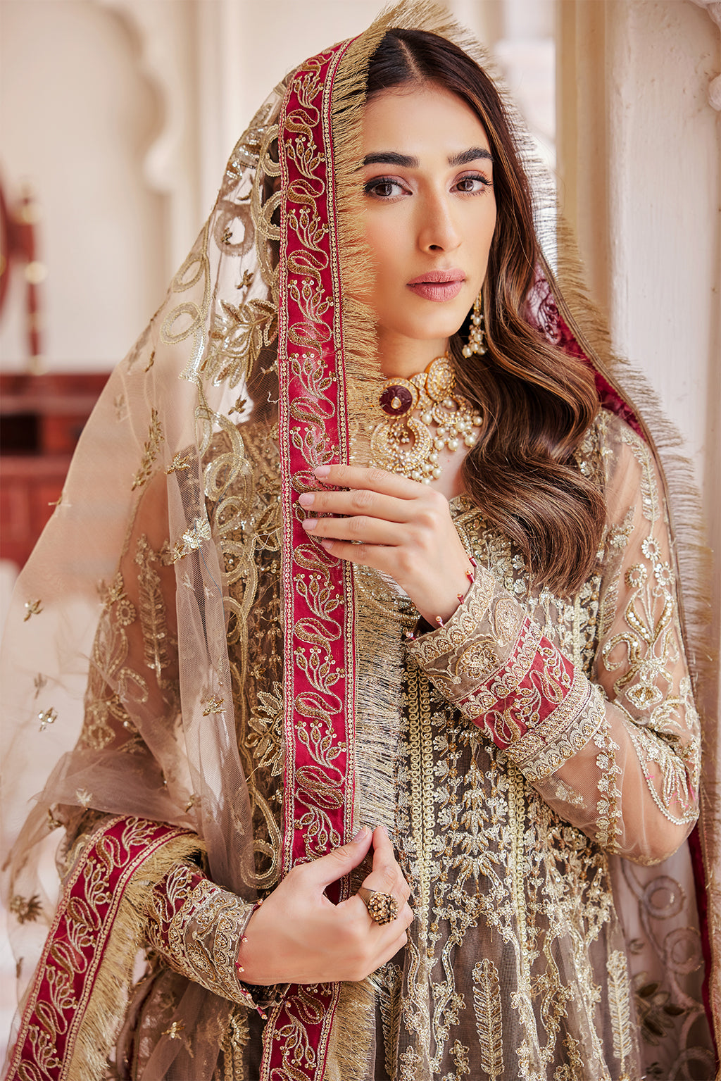 LX 02 | Collections Emaan Adeel Luxe Chiffon Collection 2023 | Unstitched and Stitched RTW Chiffon Embroidered Suits
