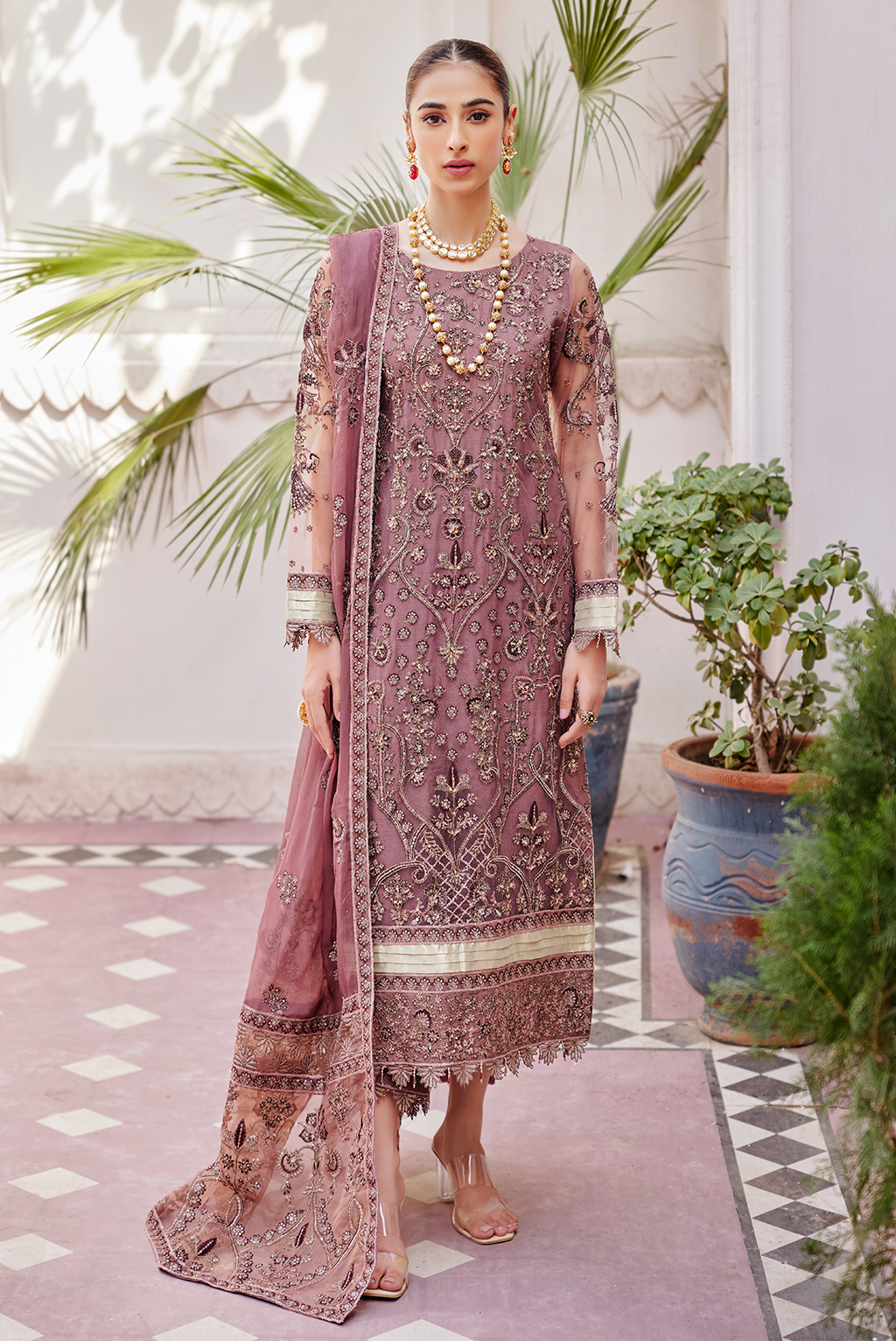 LX 10 | Collections Emaan Adeel Luxe Chiffon Collection 2023 | Unstitched and Stitched RTW Chiffon Embroidered Suits