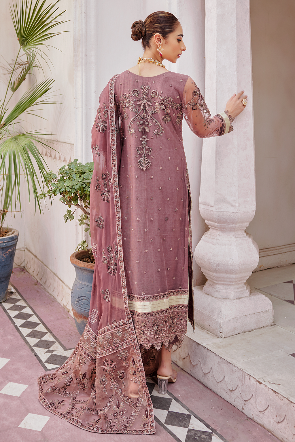 LX 10 | Collections Emaan Adeel Luxe Chiffon Collection 2023 | Unstitched and Stitched RTW Chiffon Embroidered Suits