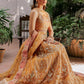 Tangerine Garnet | Mahgul The Empress's Dream Wedding Collection 2021 | Unstitched Embroidered Net Suits