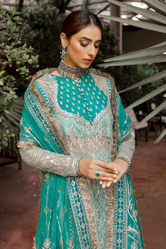 FEROZA | Mahgul The Empress's Dream Wedding Collection 2021 | Unstitched Embroidered Net Suits