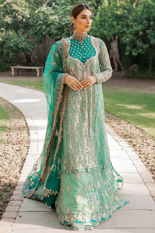 FEROZA | Mahgul The Empress's Dream Wedding Collection 2021 | Unstitched Embroidered Net Suits