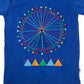Infants London Eye T-Shirt For Girls - Blue | Bachaa Party Baby Clothes Girls Tops & T-Shirts