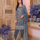 ZQ 01 | Zebtan Zarqon Luxury Bridal Collection Vol 6 2021 | Unstitched Embroidered Chiffon Suits
