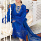 EL-22-08-Cobalt Blue | Maria.B. Lawn Eid Collection 2022 | Unstitched Embroidered Lawn Suit