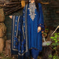 MPT 1204 B | Maria B MPrints Winter Collection 2021 | Unstitched Embroidered Dobby Linen Suits