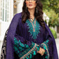 DL-905-Purple | Maria B Winter Linen Unstitched Collection 2021 | Unstitched Embroidered Linen Suits