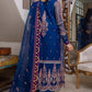 CHM-03 | Charizma Chimmer Chiffon Collection 2022 Vol 1 | Unstitched Embroidered Chiffon Suits