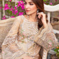 EL-22-06-Coffee | Maria.B. Lawn Eid Collection 2022 | Unstitched Embroidered Lawn Suit