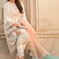 D-2215-A | Maria B Mein Teri Aan Lawn Summer Collection 22 | Unstitched Embroidered  Lawn Suits