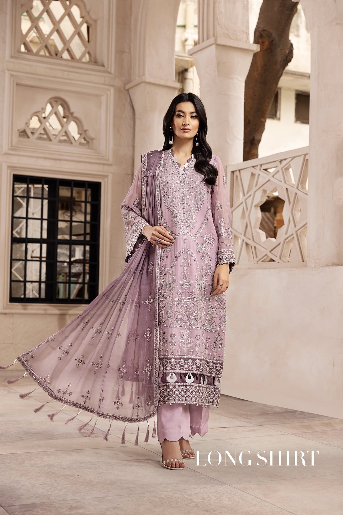 Delia  | Alizeh Fashion Muhtesem Festive Collection 2022 | Unstitched Embroidered Chiffon Suits