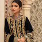 3A A Velvet Story - Cobalt | Crimson X Saira Shakira Wedding Collection '22 | Unstitched Embroidered Velvet Suits