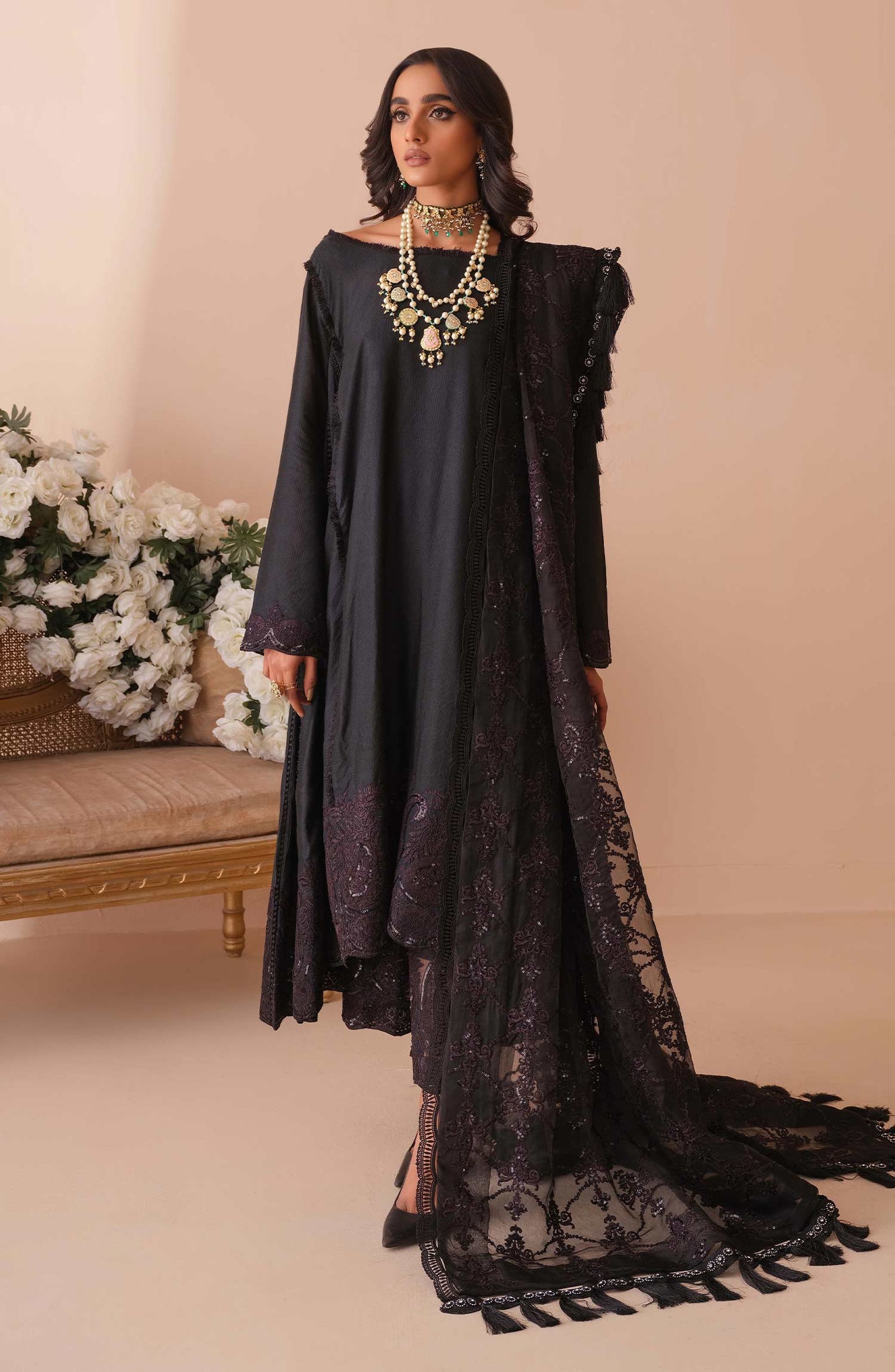 OLIVE (MLRF - 001) |  Maryum N Maria Luxury Pret Eid Edit 2022 | Stitched Ready to Wear Suits