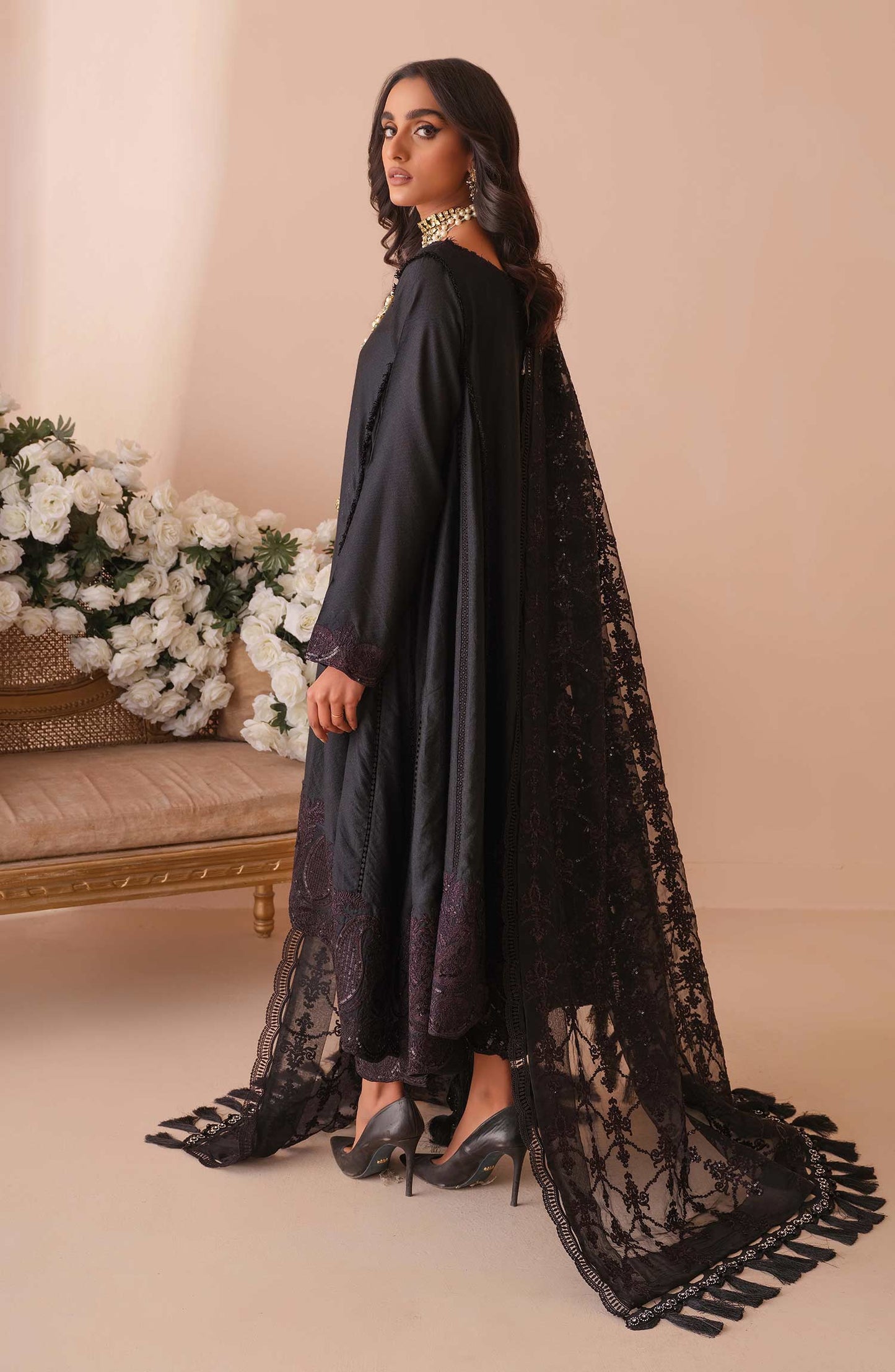 OLIVE (MLRF - 001) |  Maryum N Maria Luxury Pret Eid Edit 2022 | Stitched Ready to Wear Suits