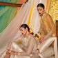 Aks  | Hussain Rehar Khawab Ghar Eid Luxury Pret RTW Collection 2022 | Stitched Organza Silk Suit