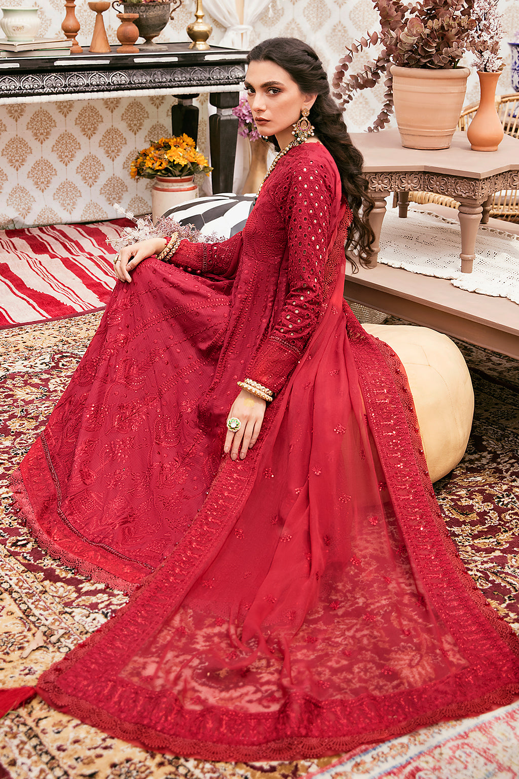 GUL NAAZ  | Afrozeh Gul Bahar Festive Collection 2022 | Unstitched Embroidered Lawn Suits