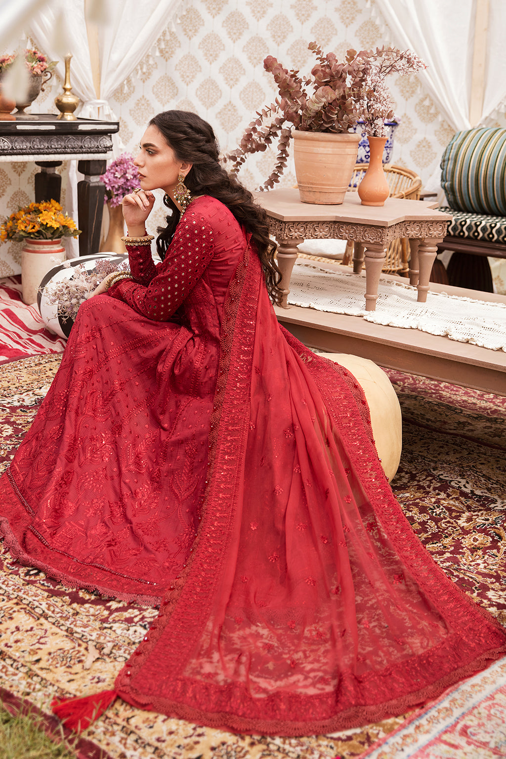 GUL NAAZ  | Afrozeh Gul Bahar Festive Collection 2022 | Unstitched Embroidered Lawn Suits