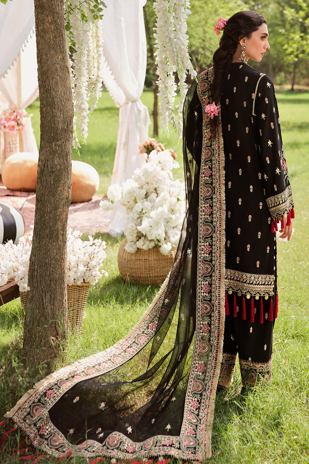 BAKHOOR | Afrozeh Gul Bahar Festive Collection 2022 | Unstitched Embroidered Lawn Suits