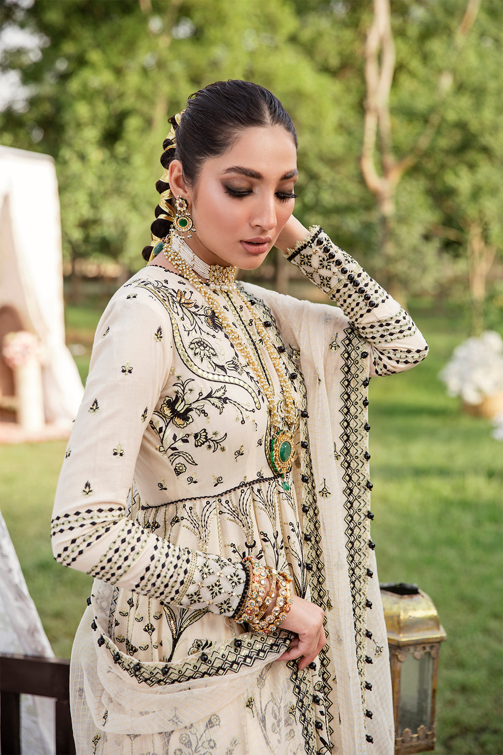 LUR  | Afrozeh Gul Bahar Festive Collection 2022 | Unstitched Embroidered Lawn Suits