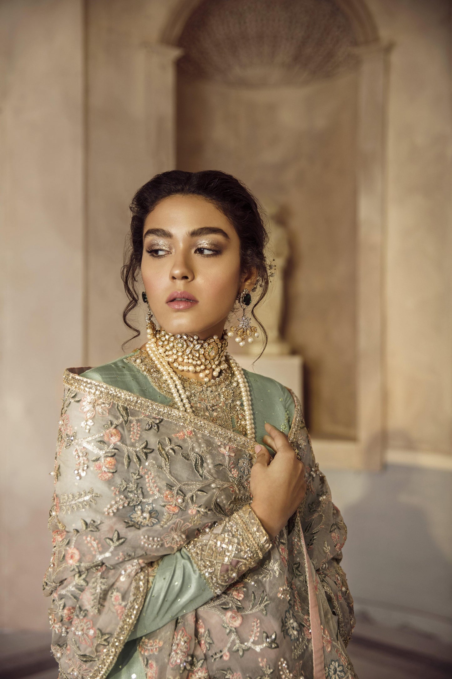 MERAKI | Suffuse Aab-e-Zar Luxury Wedding Collection 2019 | Stitched RTW Embellishments Suits