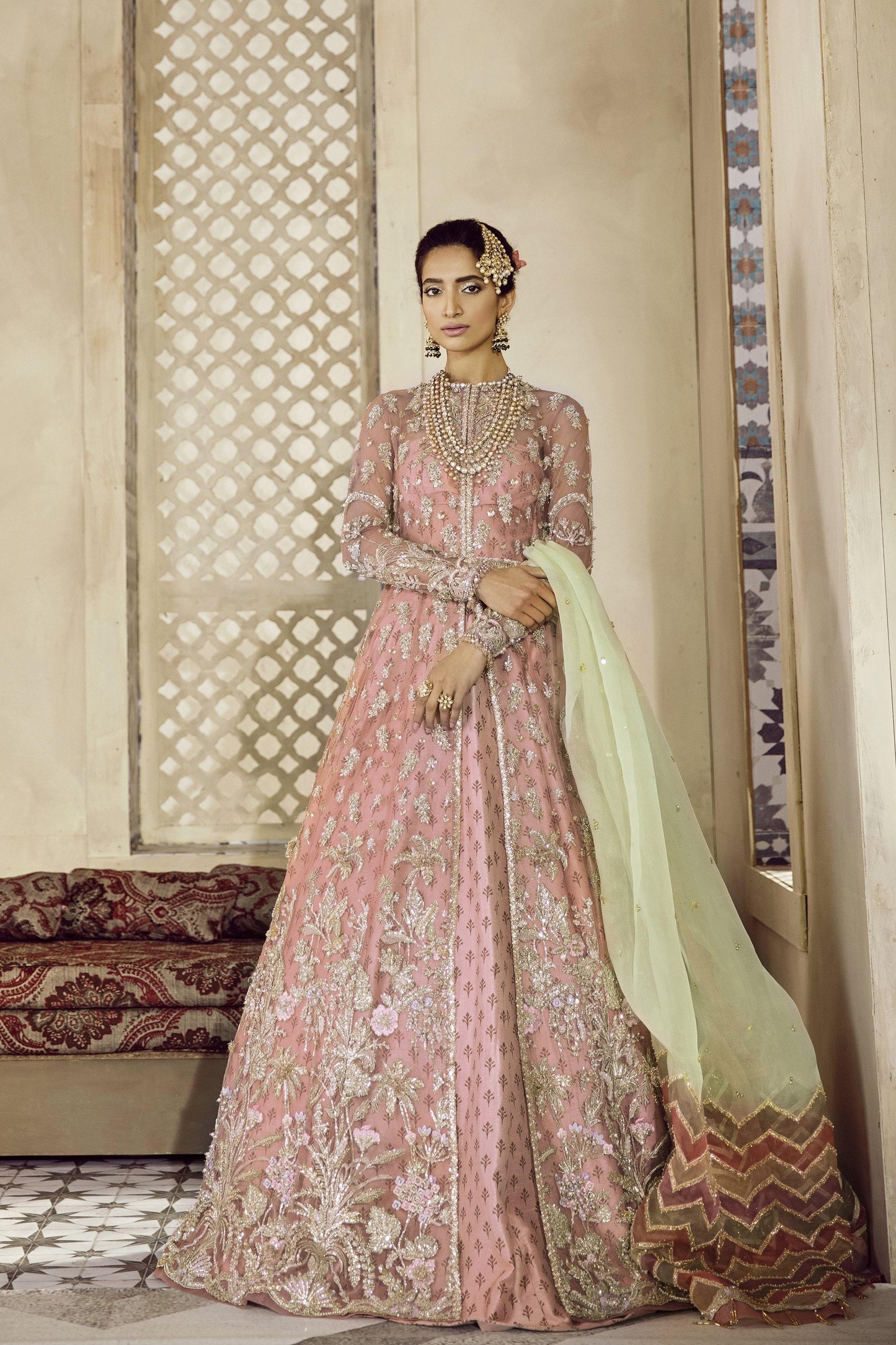 RAIZEL | Suffuse Aab-e-Zar Luxury Wedding Collection 2019 | Stitched RTW Embellishments Suits