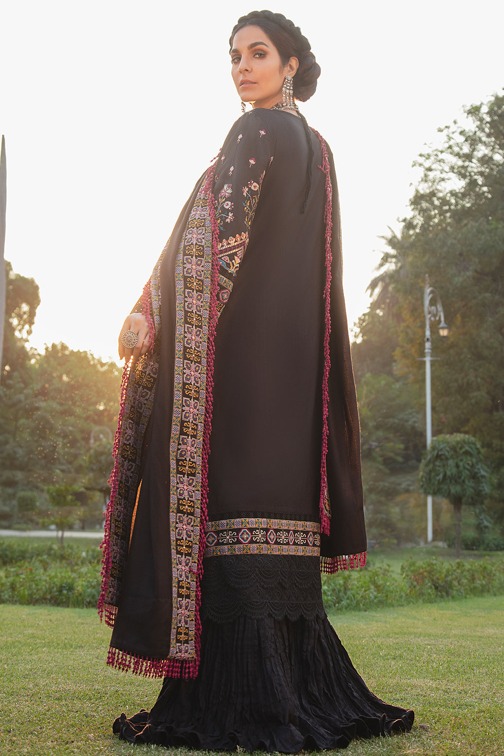 Zahira | Afrozeh Sardiyoon Ki Kahani Winter Collection 2021 | Unstitched Embroidered Khaddar Linen Suits