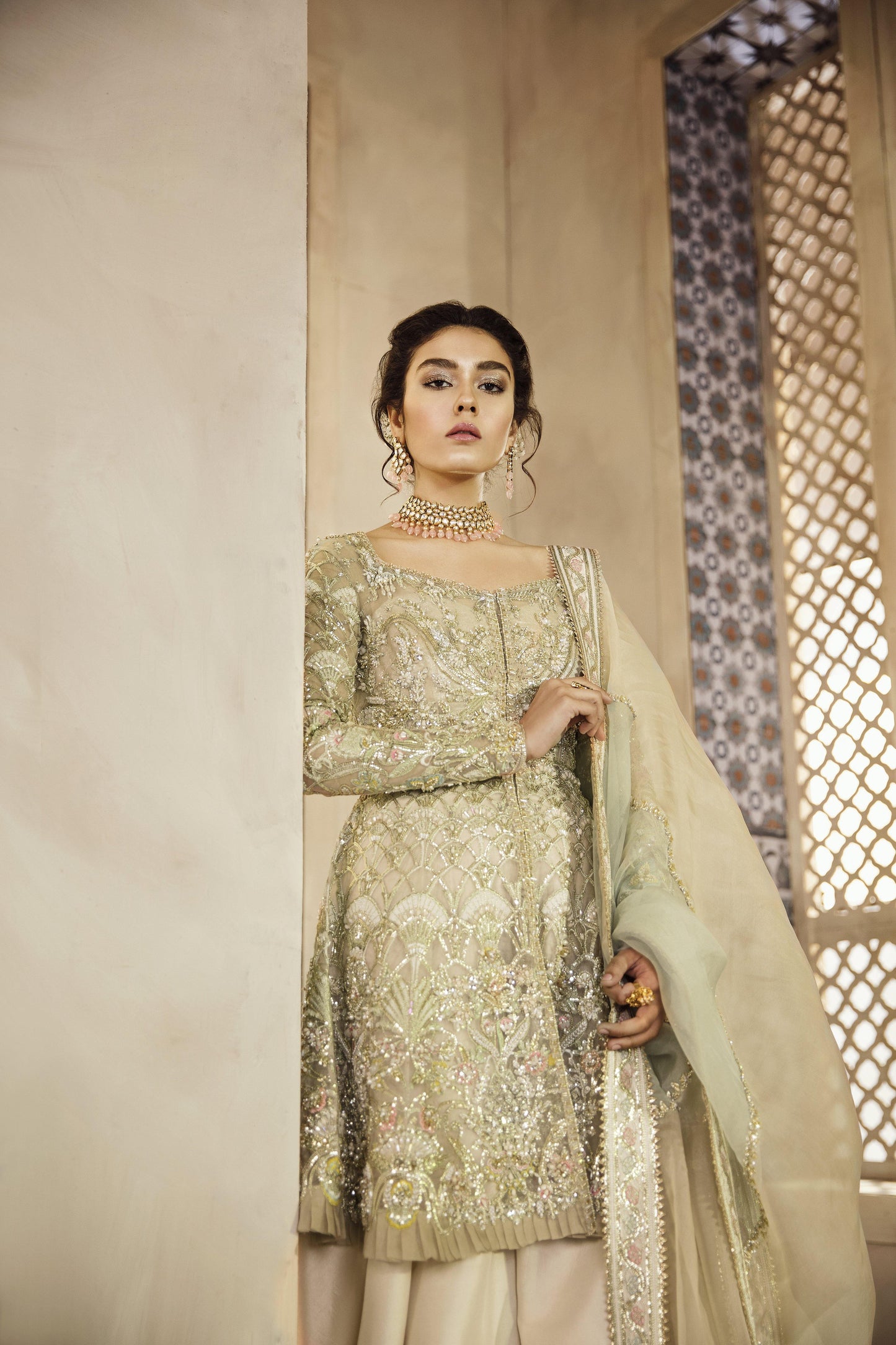 LISYA | Suffuse Aab-e-Zar Luxury Wedding Collection 2019 | Stitched RTW Embellishments Suits