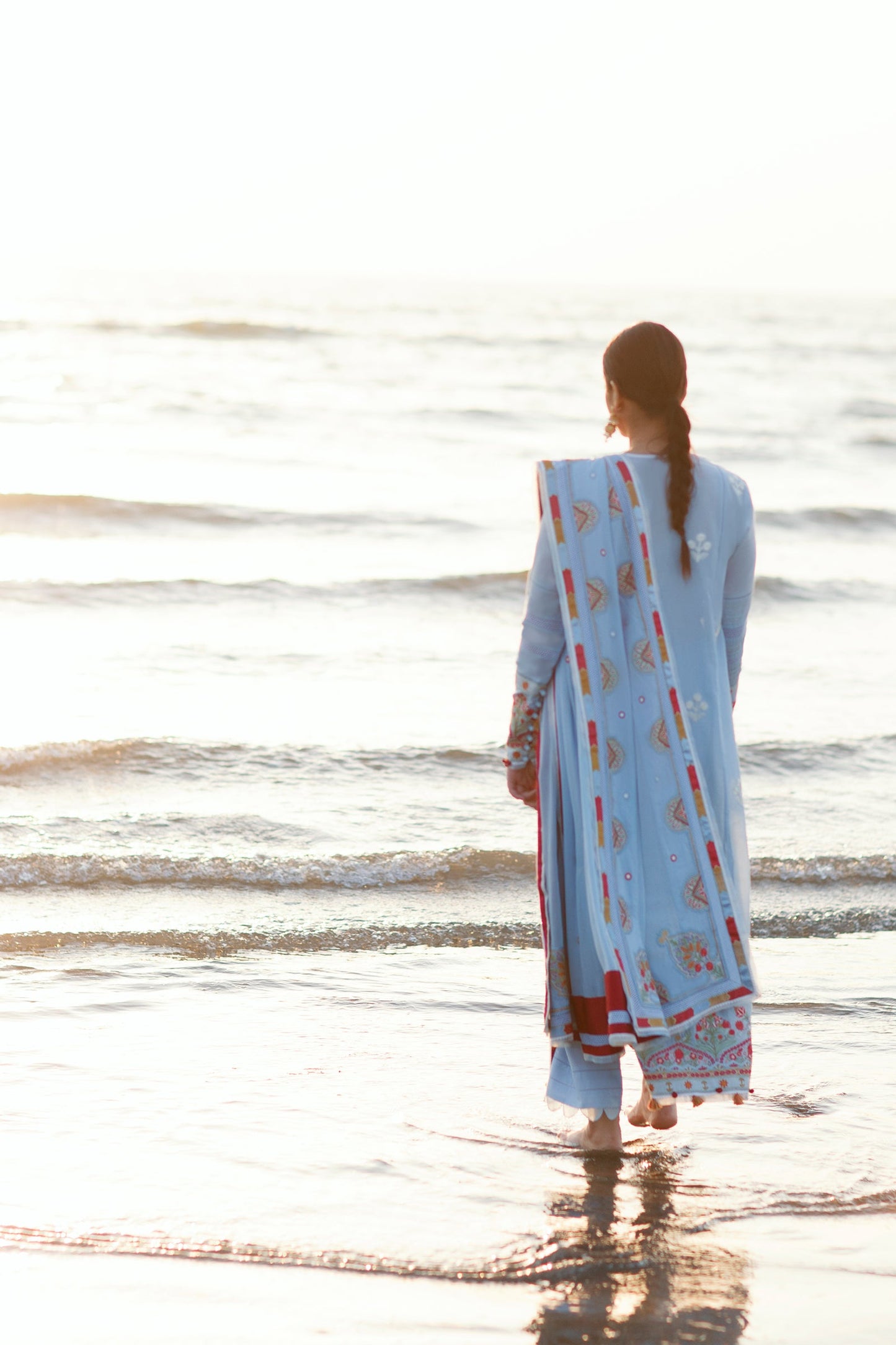 AYSAN (ZL22-08 A) | Zaha Summer Lawn Collection 2022 | Unstitched Embroidered Lawn Suits