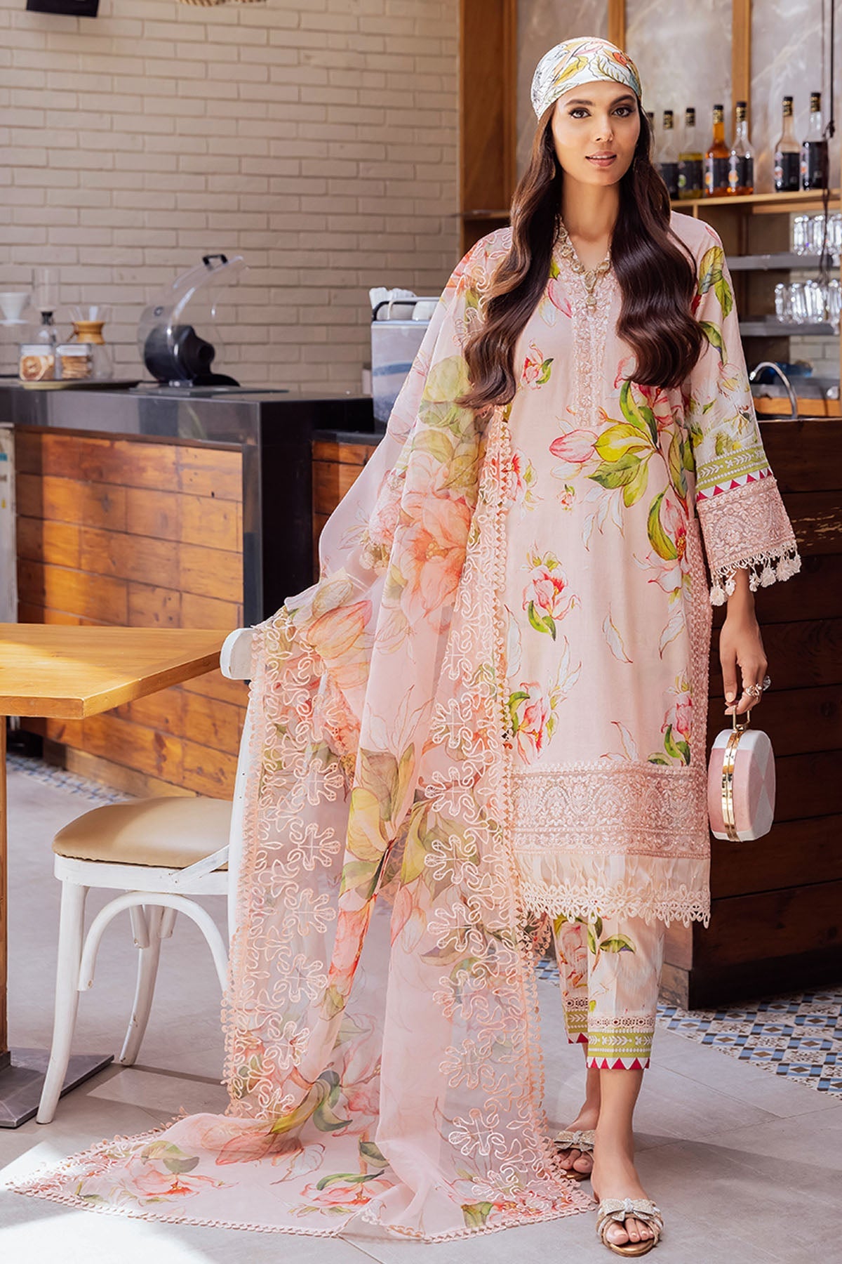 GL-04 | NUREH Women Unstitched Collection2023