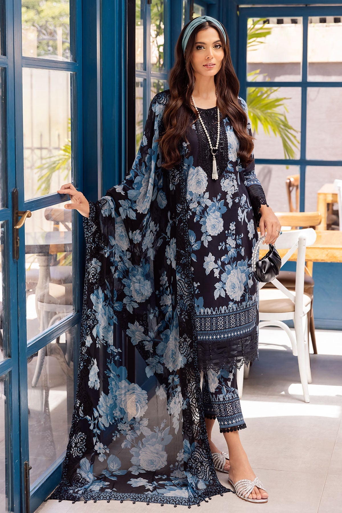 GL-03 | NUREH Women Unstitched Collection2023