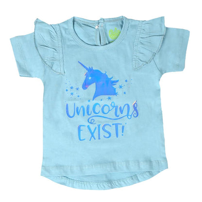 Infant Girls T-Shirts Exist-Atomizer | Bachaa Party Baby Clothes Girls Tops & T-Shirts