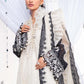 EL-22-05-Off White and Black | Maria.B. Lawn Eid Collection 2022 | Unstitched Embroidered Lawn Suit
