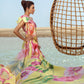 Chikkankari  Reinvented - 7B - Sunshine | Crimson Serendipity Luxury Lawn Collection 2022