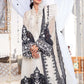 EL-22-05-Off White and Black | Maria.B. Lawn Eid Collection 2022 | Unstitched Embroidered Lawn Suit