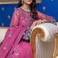 CHM-04 | Charizma Chimmer Chiffon Collection 2022 Vol 1 | Unstitched Embroidered Chiffon Suits