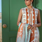 Stories of Santorini - 1A - Mandarin | Crimson Serendipity Luxury Lawn Collection 2022