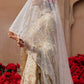 Mahru | Afrozeh Brides Collection 2022 | Stitched Unstitched Embroidered Net Bridal Suit