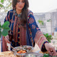 LINA (ZL22-13 B) | Zaha Summer Lawn Collection 2022 | Unstitched Embroidered Lawn Suits