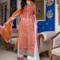 CHM-05 | Charizma Chimmer Chiffon Collection 2022 Vol 1 | Unstitched Embroidered Chiffon Suits