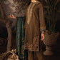 ILC-03 LAYINA- 3PC | Iznik Zarafshan Linen Collection 2021 | Unstitched Embroidered Linen Organza Suits
