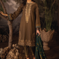 ILC-03 LAYINA- 3PC | Iznik Zarafshan Linen Collection 2021 | Unstitched Embroidered Linen Organza Suits