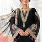EL-22-07-Black | Maria.B. Lawn Eid Collection 2022 | Unstitched Embroidered Lawn Suit