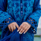 ROYAL IRIS SHIRT AND DUPATTA | Farah Talib Aziz Eid Edit Drop 2 Collection | Embroidered Stitched Raw Silk Suit